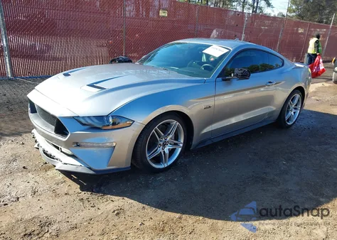2021 Ford Mustang Ecoboost Fastback из США, поврежденный, VIN 1FA6P8TD5M5110690